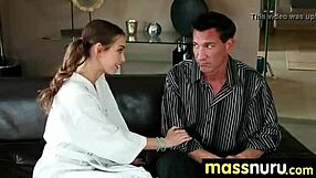 So unbelievably sensual nuru massage accompanied by slippery sex